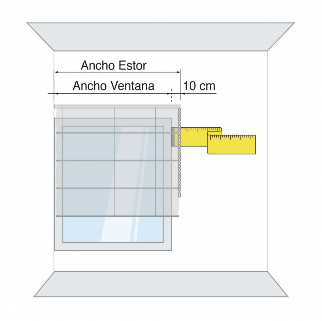 toma de medidas estores plegables 03